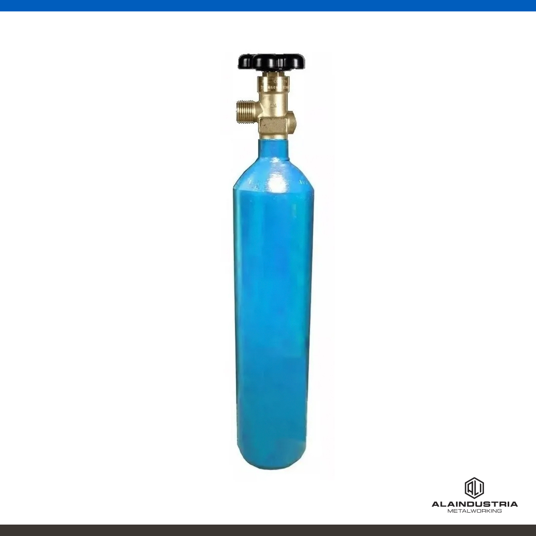 CILINDRO PARA OXÍGENO 1/2 m3 AZUL DRAGO