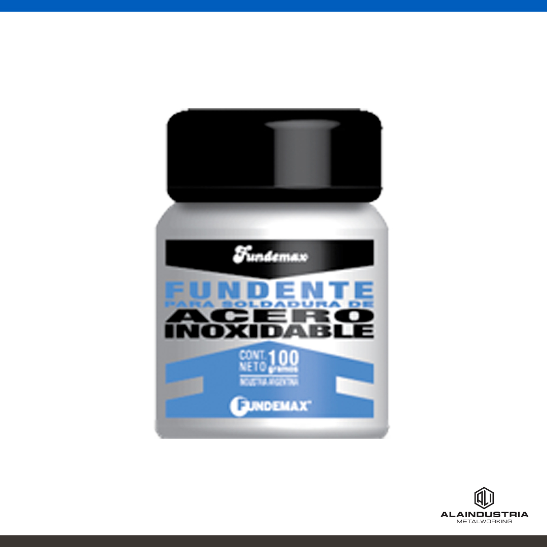 FUNDENTE PARA INOXIDABLE X 100 GRS. FUNDEMAX